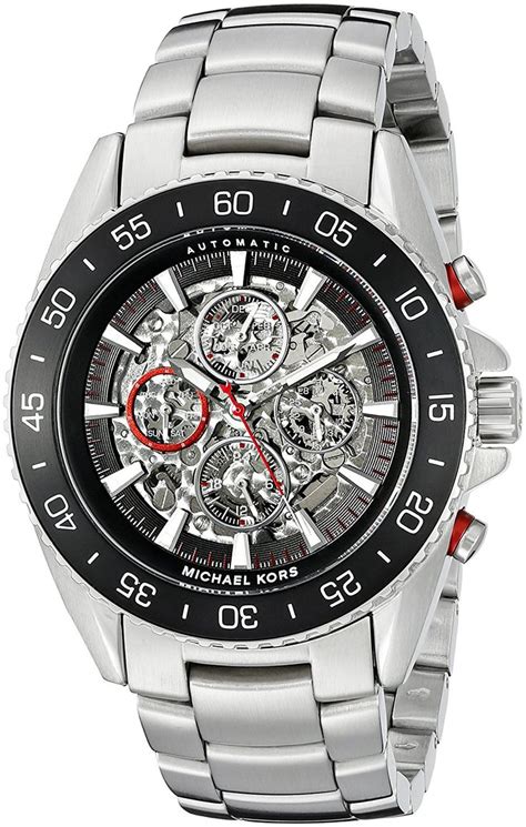 michael kors mk9011|Michael Kors Men's Jet Master Silver.